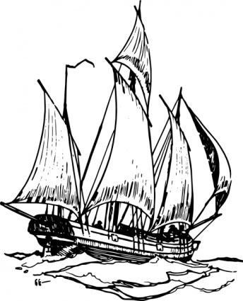 Lugger Ship Vector Images Png Image Clipart
