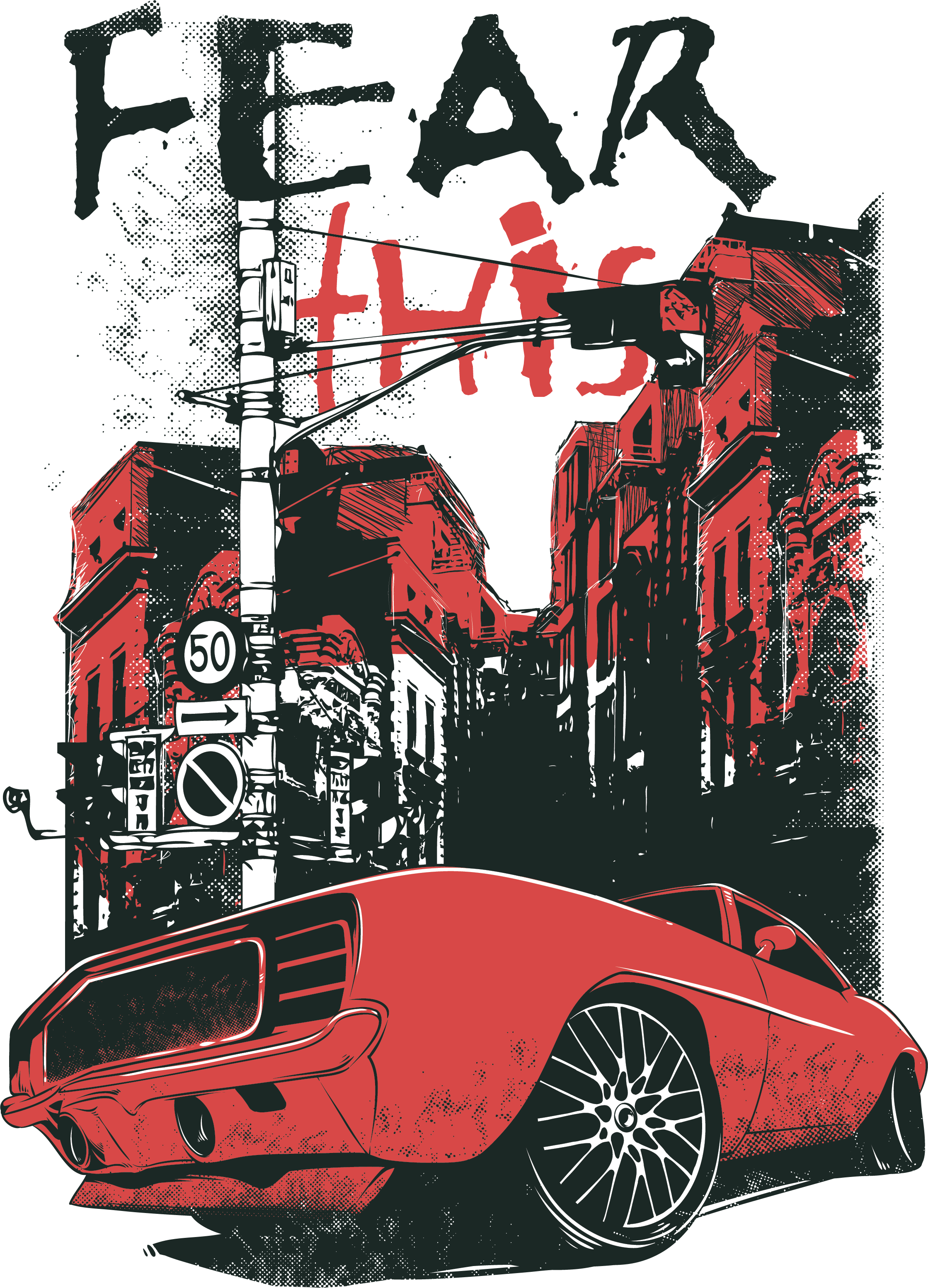 City Prints Cars Top T-Shirt Hoodie Sweater Clipart