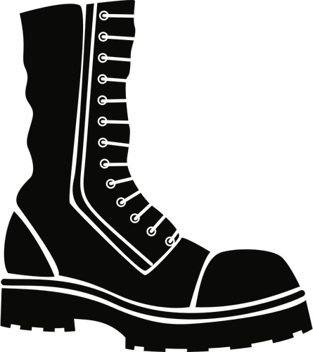 Boot Silhouette Clipart