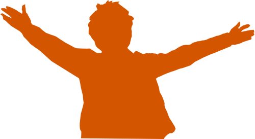 Silhouette Of Man Clipart