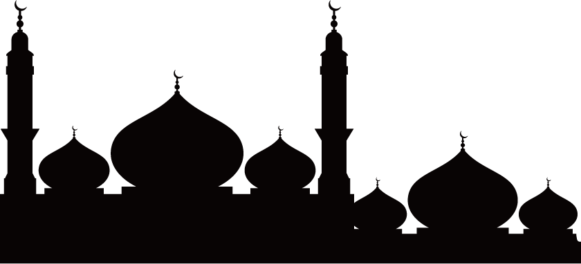 Silhouette Mosque Temple Free Photo PNG Clipart