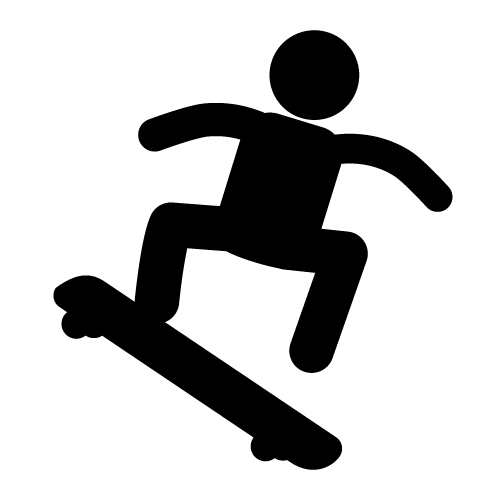 Skateboard Transparent Image Clipart