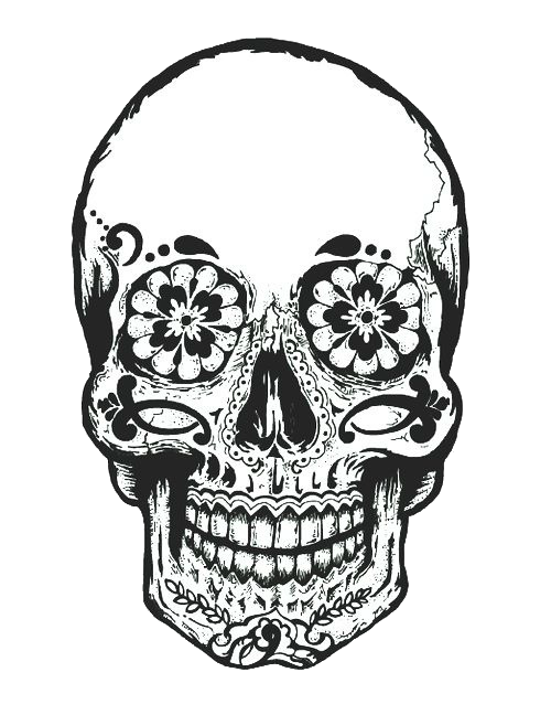 Skull Calavera Cap Dead Day Of The Clipart