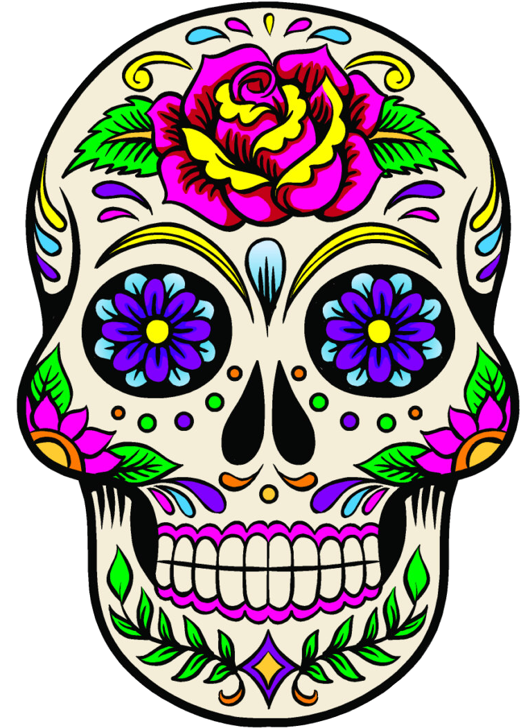 Cuisine Death Mexican Calavera Ornament Dead Of Clipart