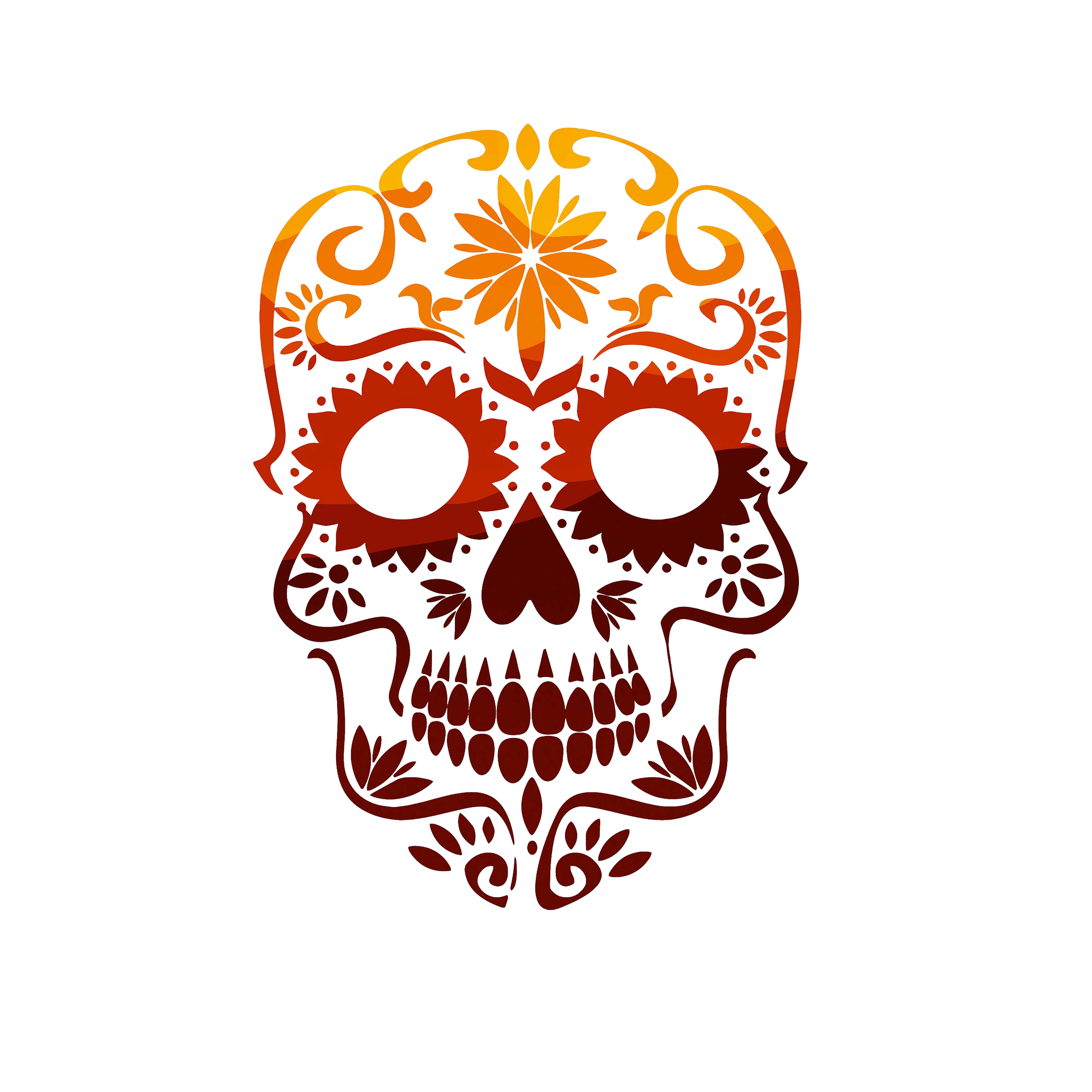 Calavera Drawing Skull Free Frame Clipart