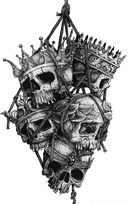 Tattoo Head Skull Crown Human Symbolism Clipart