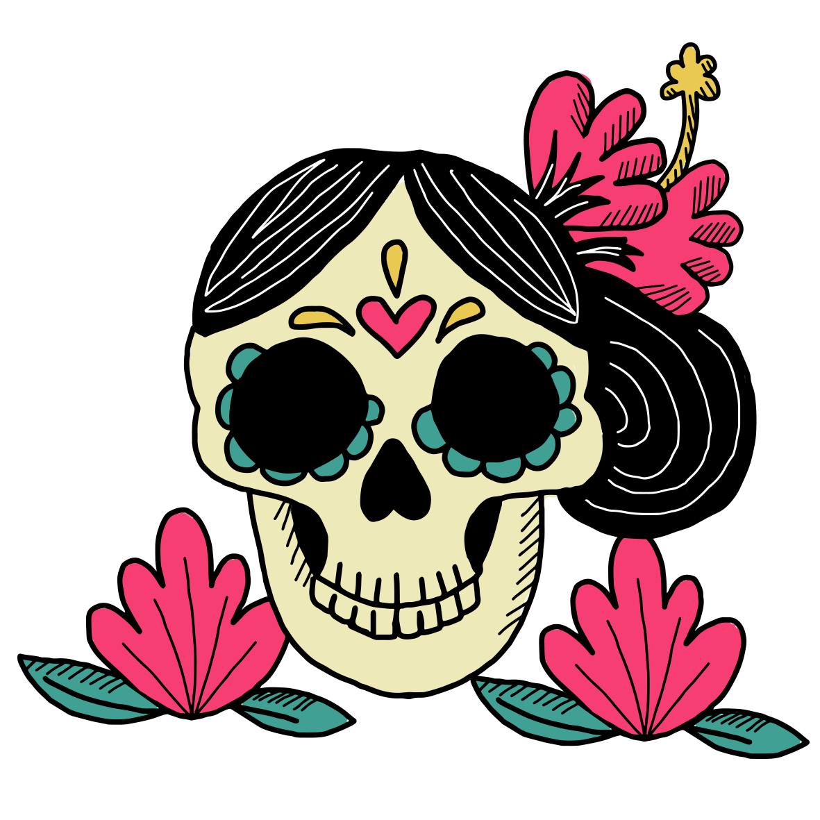 Cuisine Mexican Skull Mexico Euclidean Vector Clipart