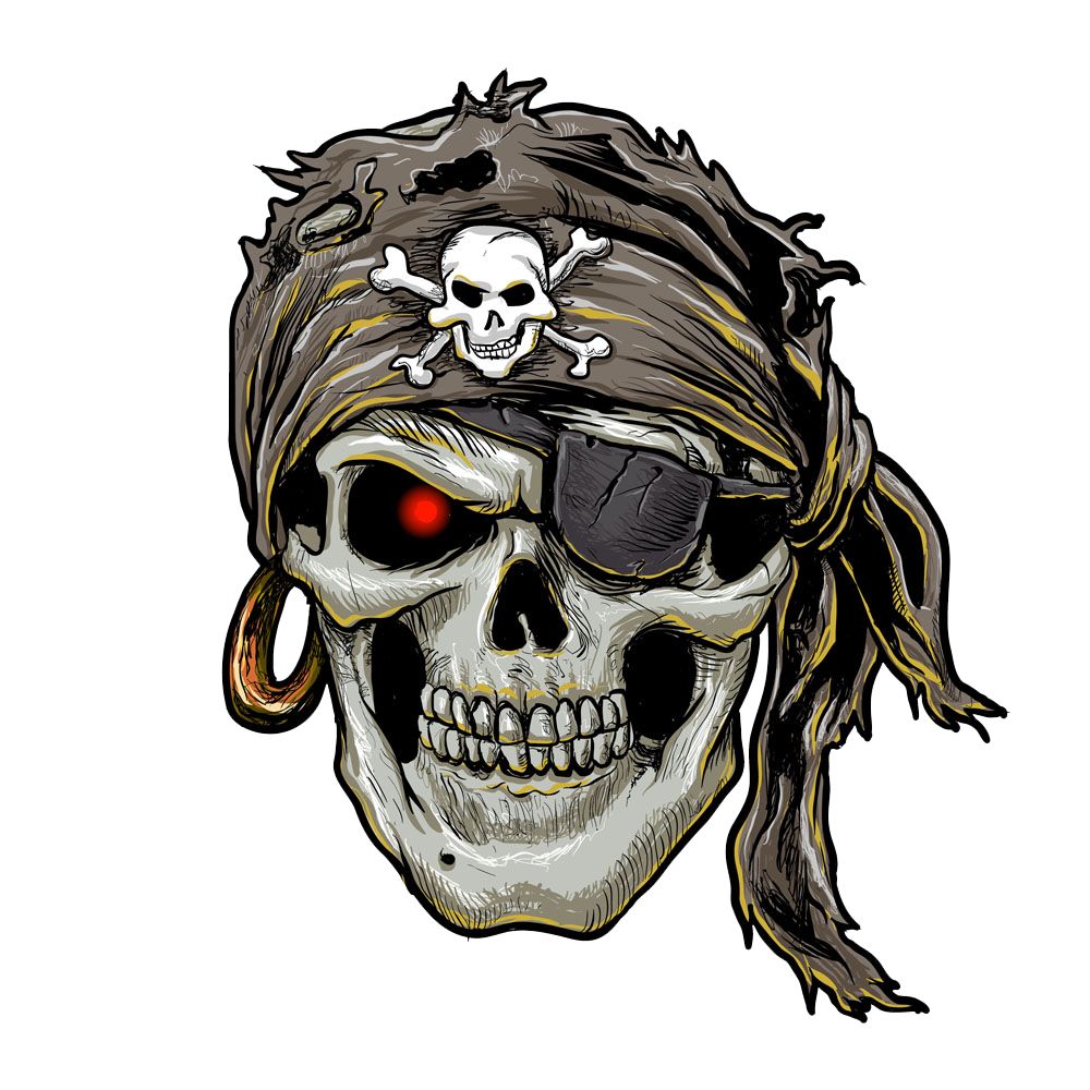 Skull Piracy Horror Jolly Roger Human Symbolism Clipart