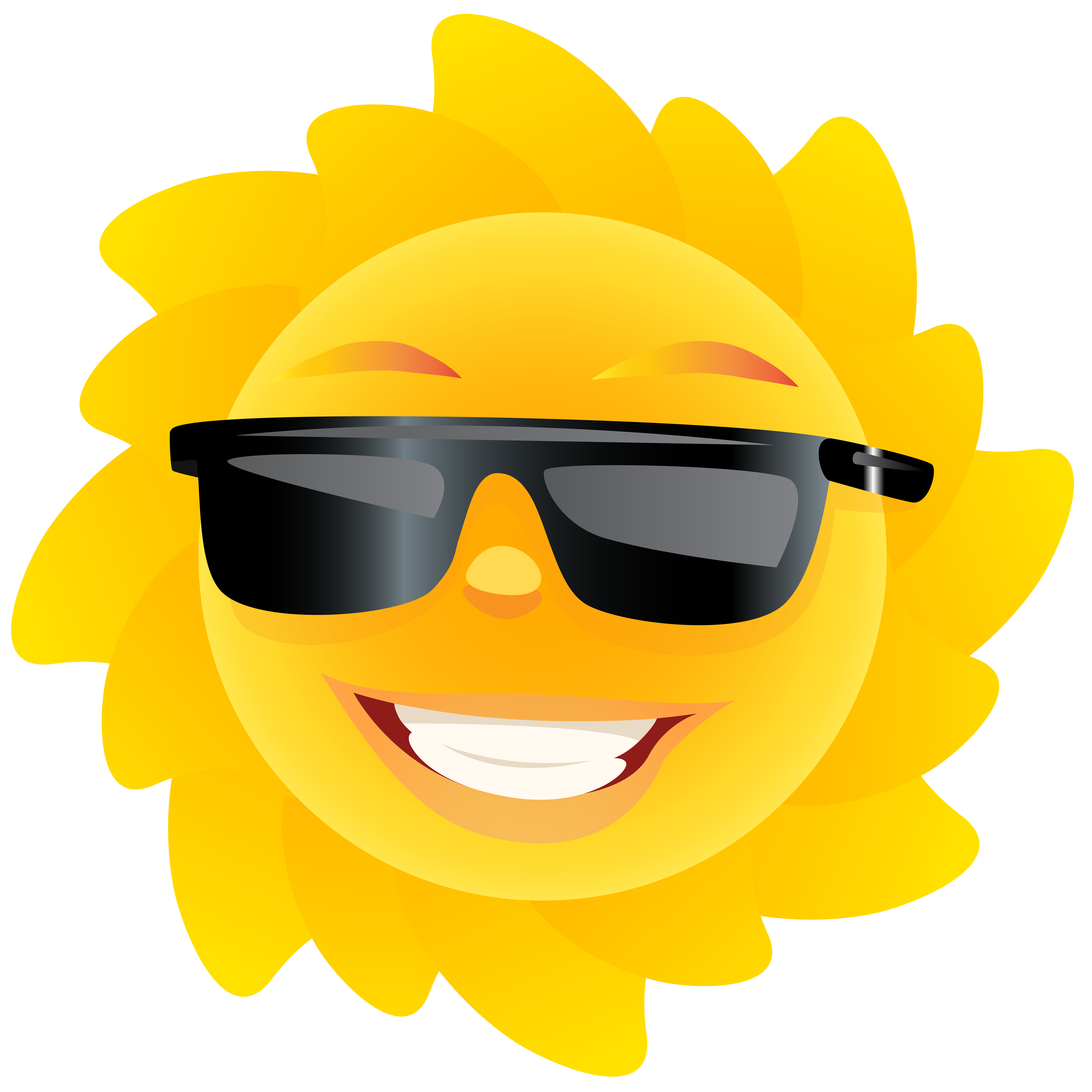 Sun Smiley Sunlight Free HQ Image Clipart