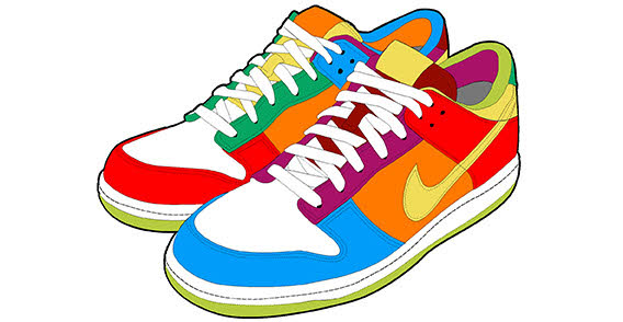 Sneaker Tennis Shoes Free Download Clipart