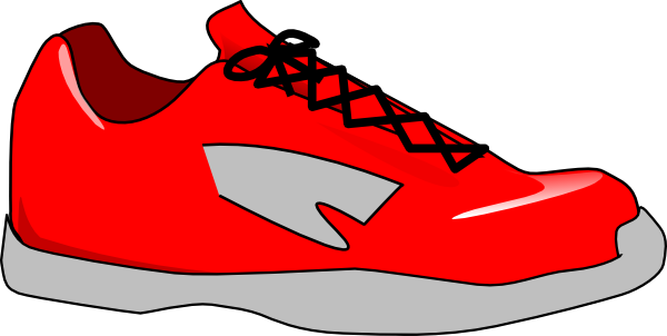 Sneaker Red Tennis Shoes Hd Photos Clipart