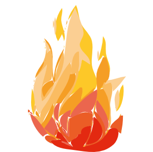 Fire Flames At Clker Vector Image Png Clipart