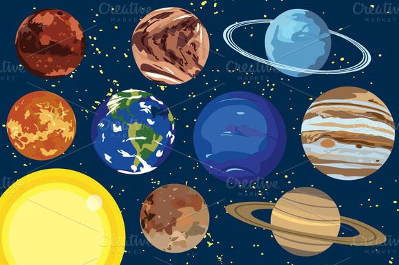 Solar System The Png Images Clipart