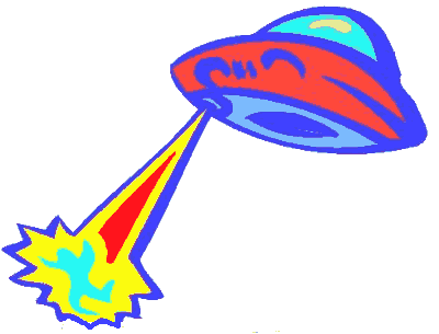 Alien Abducting Spaceship Png Images Clipart