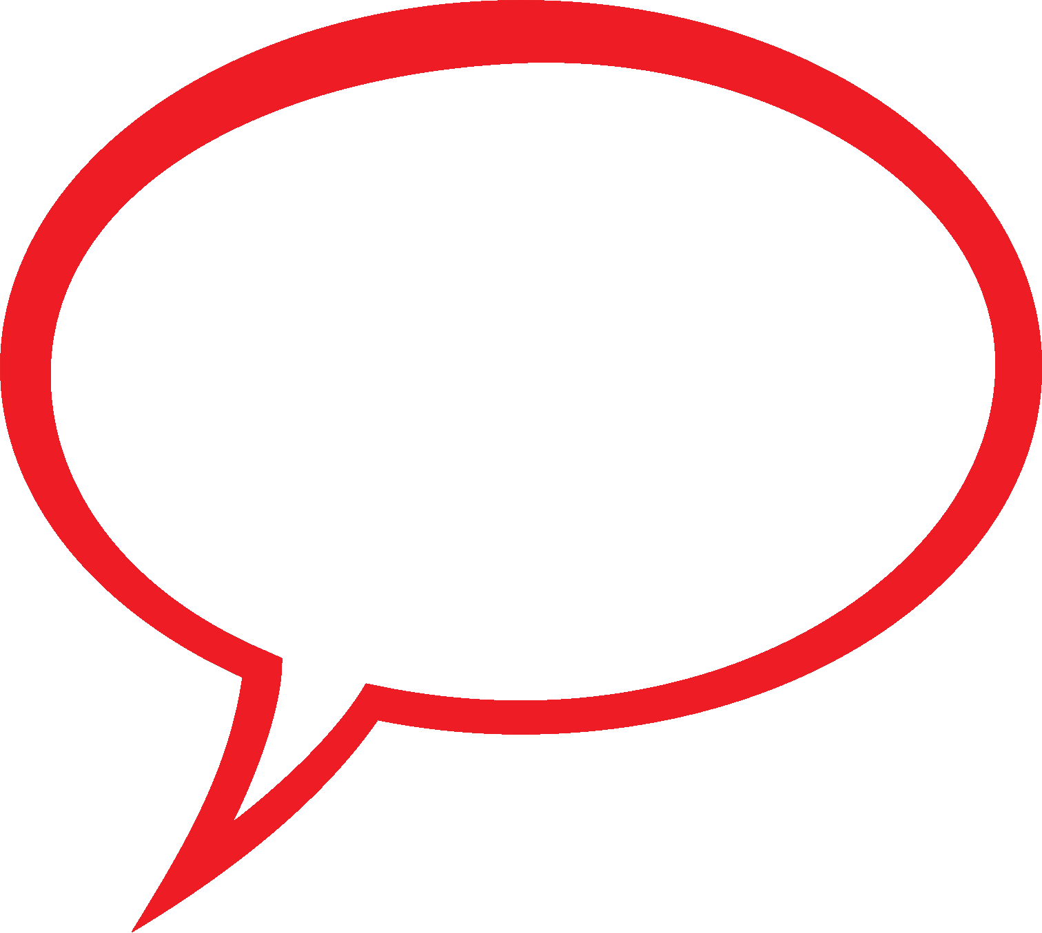 Speech Bubble Transparent Image Clipart