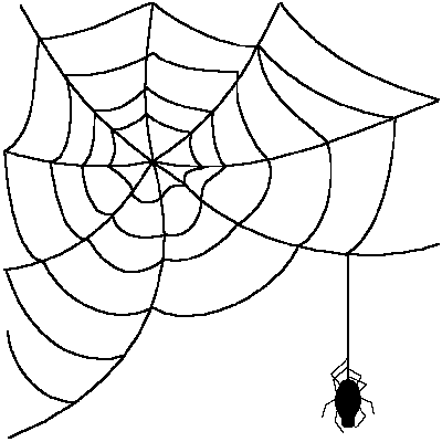Spider Web Transparent Images Clipart Clipart