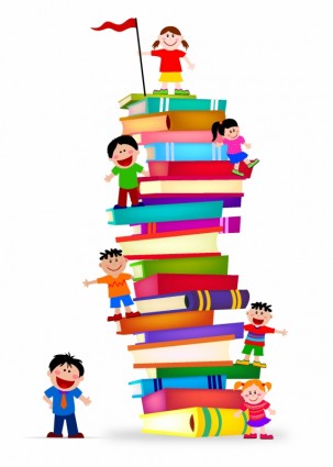 Stack Of Books Vector Vectors On Clipart