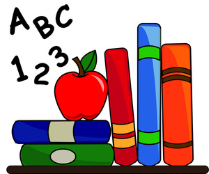 Stack Of Books Education Image Of A Clipart