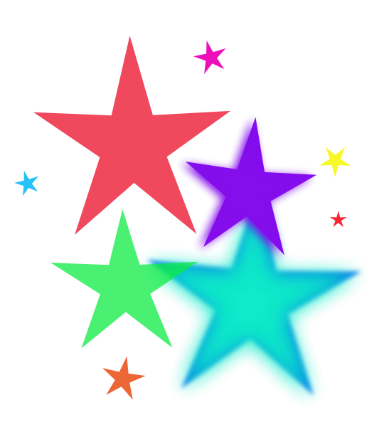 Rainbow Stars Images Png Images Clipart
