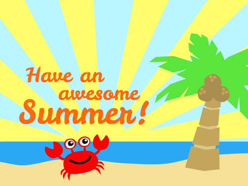 Awesome Summer Clipart