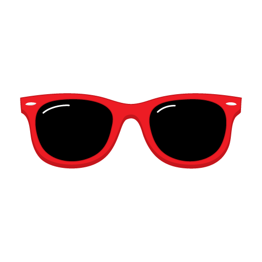 Sunglasses Aviator Red Ray-Ban Free Frame Clipart