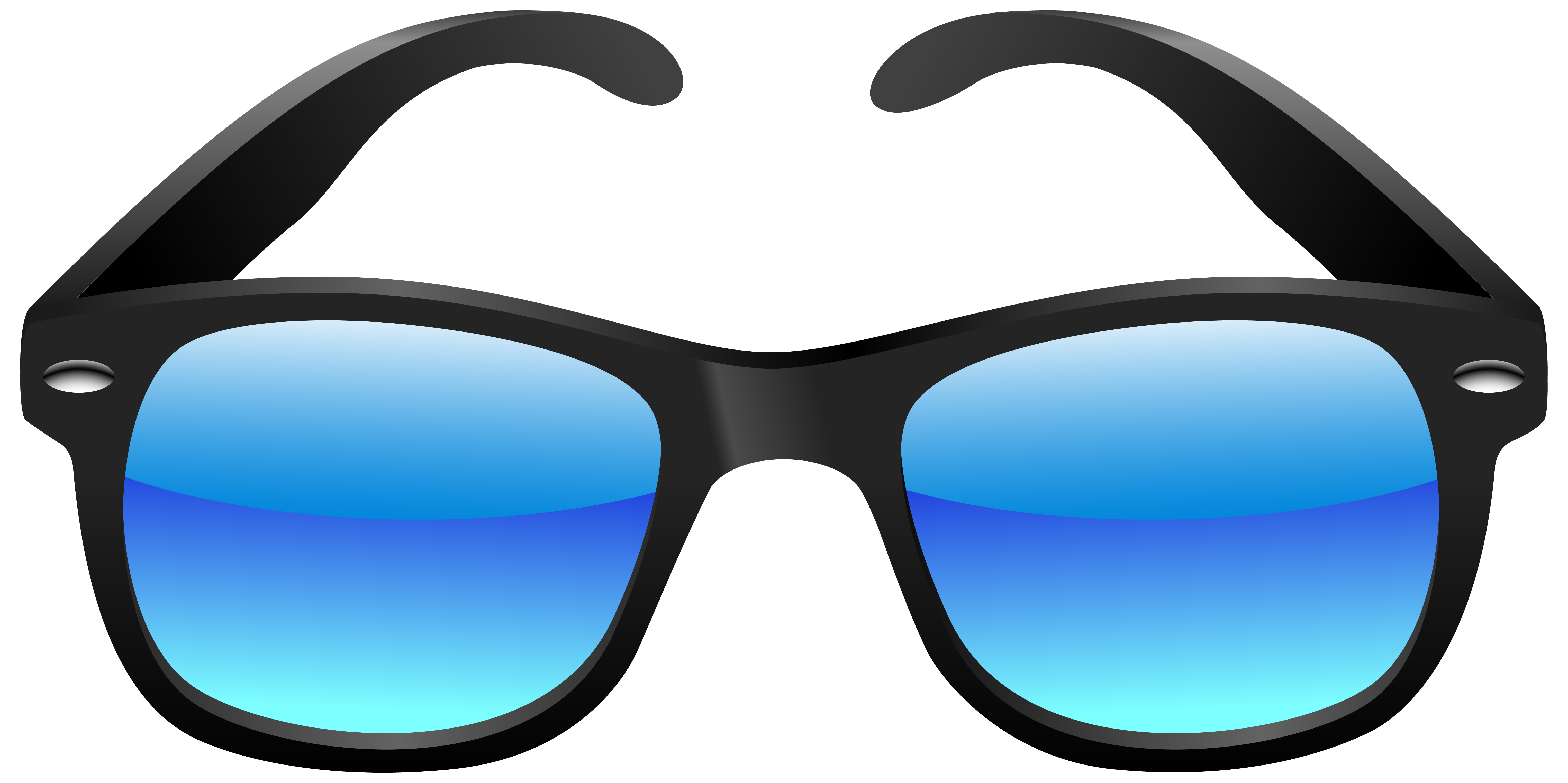 And Black Blue Sunglasses Eyewear Free Transparent Image HD Clipart