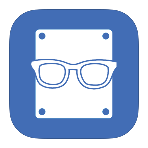 Blue Sunglasses Area Speccy Apps Metroui Icon Clipart
