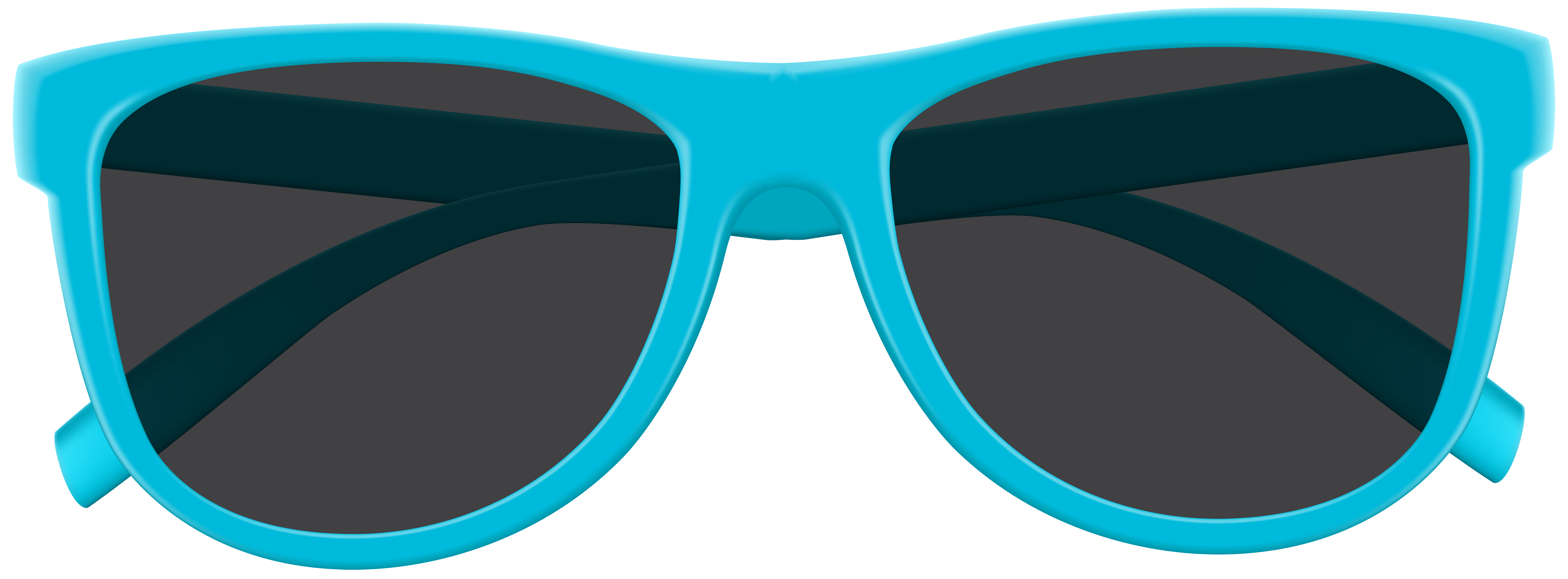 Blue Goggles Sunglasses Free HD Image Clipart
