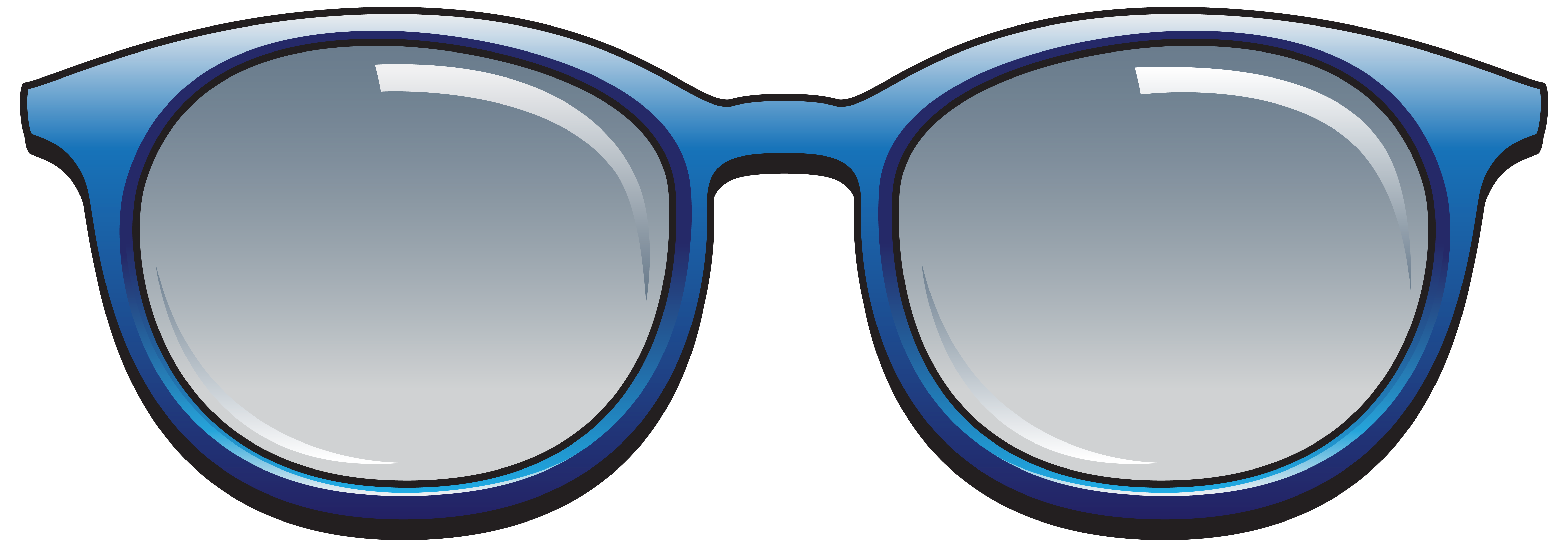 Blue Goggles Sunglasses Download HQ PNG Clipart
