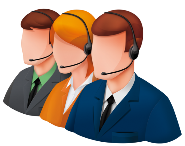 Customer Center Service Centre Telephony Contact Call Clipart