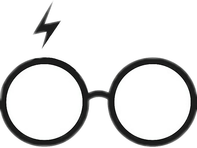 Openclipart Series) Potter Harry (Literary Scar Glasses Clipart