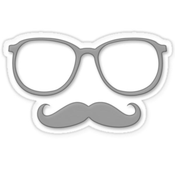 Sunglasses Moustache Mouse Booth Minnie Download HD PNG Clipart