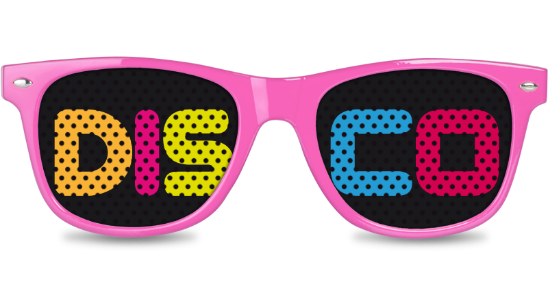 1980S Ottawan Glasses Sunglasses Disco PNG Download Free Clipart