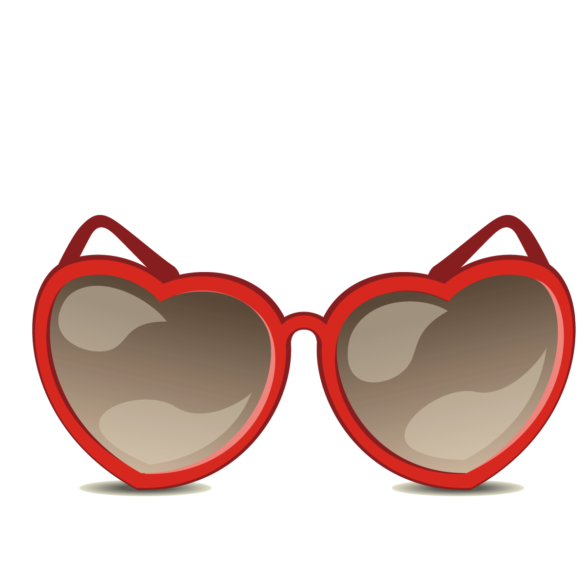 Wayfarer Vector Sunglasses Heart-Shaped Ray-Ban Free Download PNG HD Clipart