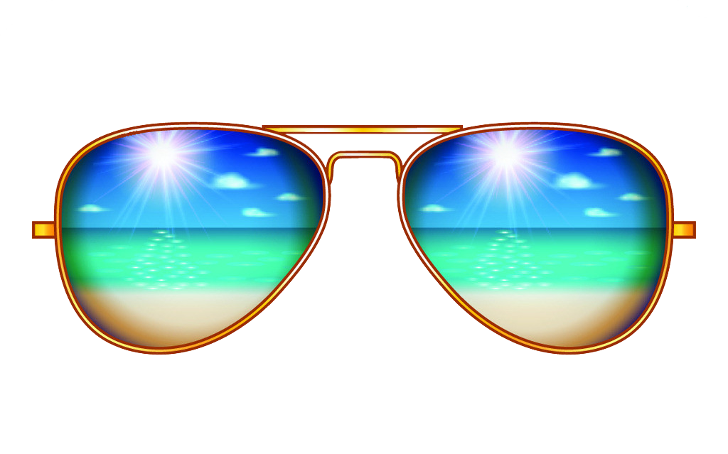 Creative Sunglasses Aviator Illustration Sunscreen Free Transparent Image HD Clipart