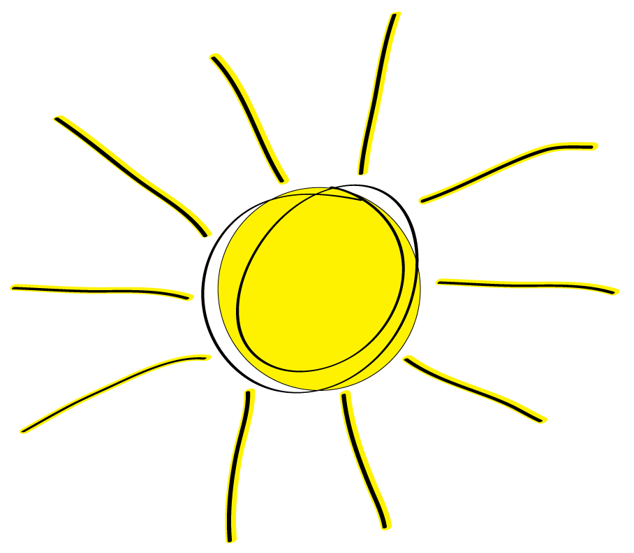 Sunshine Half Sun Free Download Png Clipart