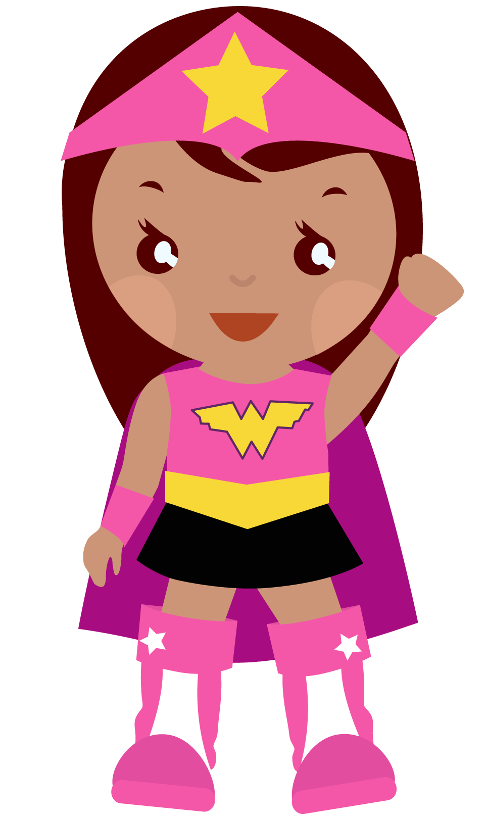Superhero Super Hero Woman Danasokj Top Clipart