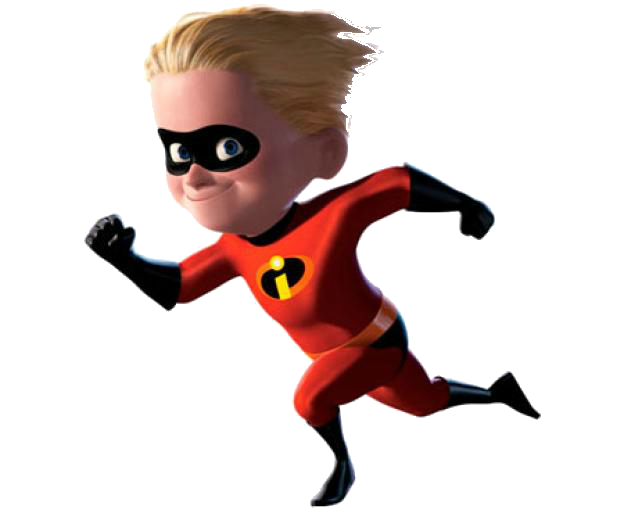 Incredible Jack-Jack Dash Mr. Parr Violet Enchantress Clipart