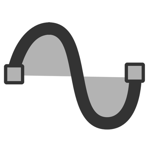 Closed Cubic Bezier Curve Clipart