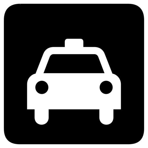 Taxi Sign Clipart