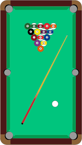 Pool Table Symbol Clipart