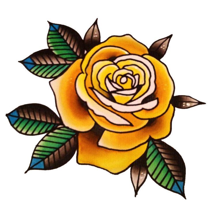 Tattoo Picture Flower Rose Free Transparent Image HQ Clipart