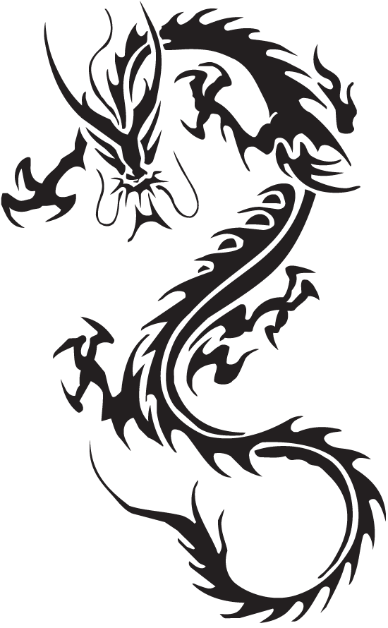 Tattoo Sleeve Chinese Picture Drago Dragon Green Clipart