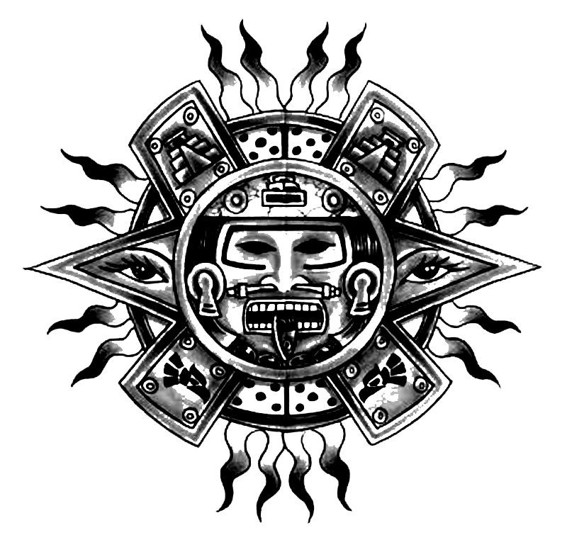 Tattoo Ancient Art Artist Symbol Aztec Civilization Clipart