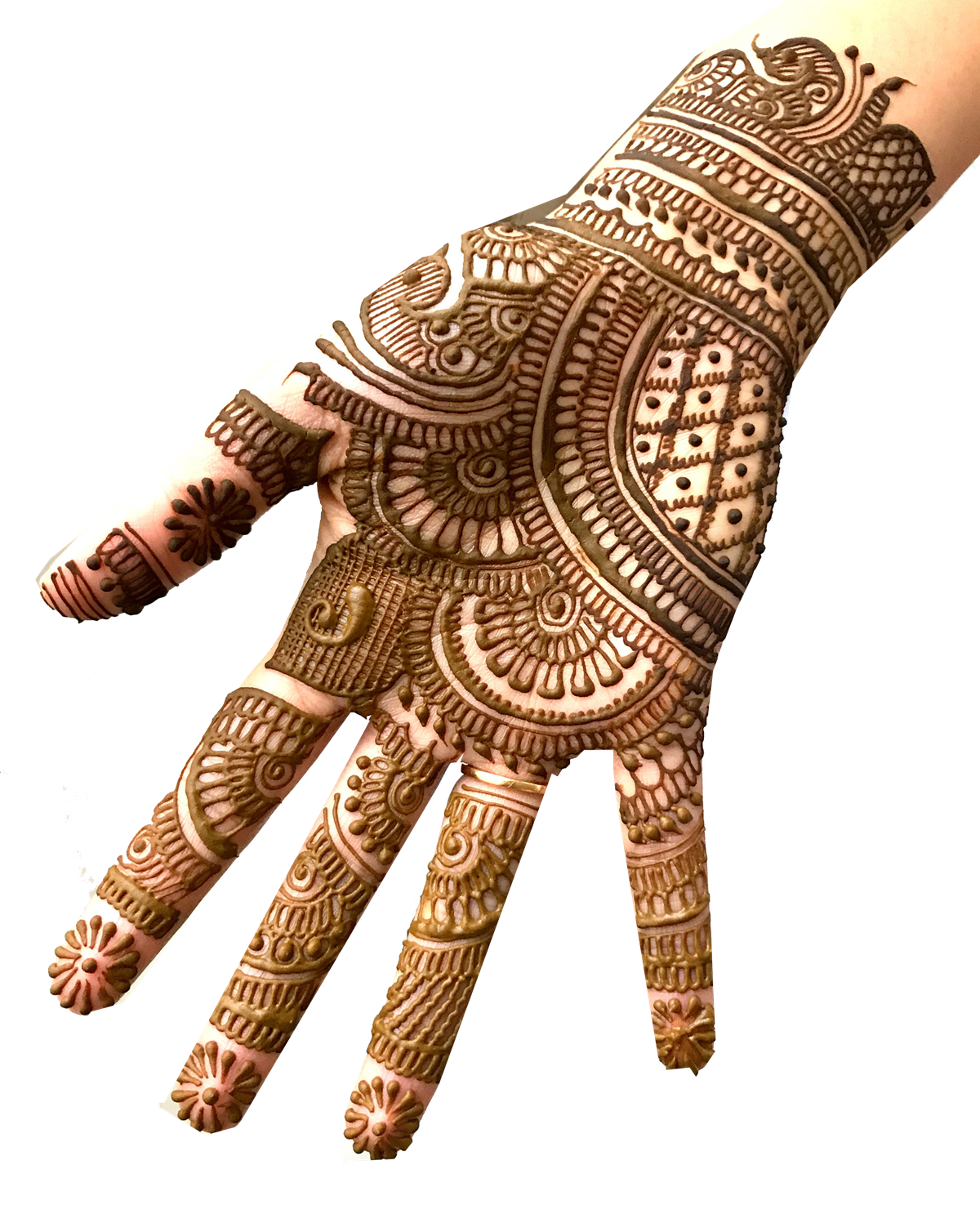 Body Art Henna India Traditional Mehndi Designs: Clipart