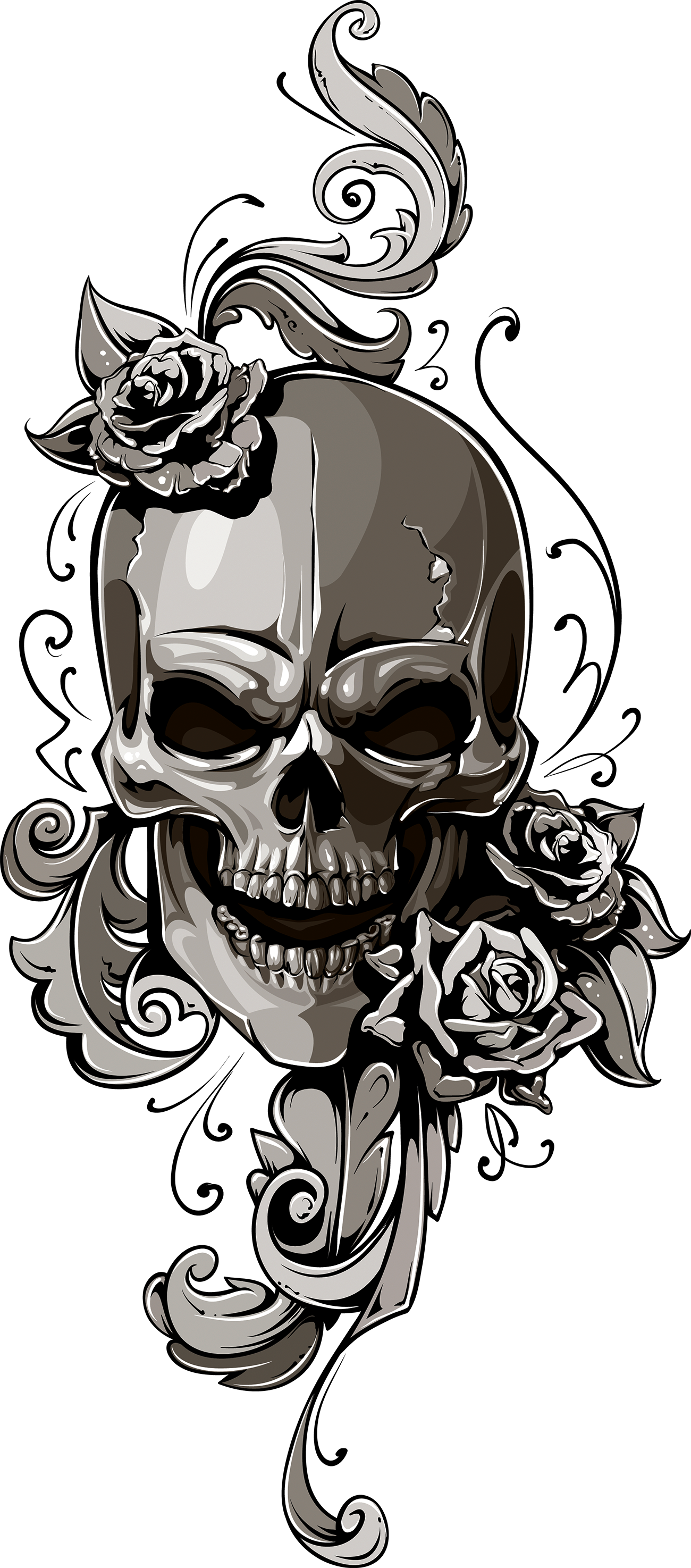 School Old Skull (Tattoo) Human Symbolism Clipart