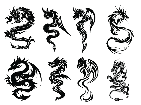 Tattoo Paper Chinese Dragon Free Photo PNG Clipart
