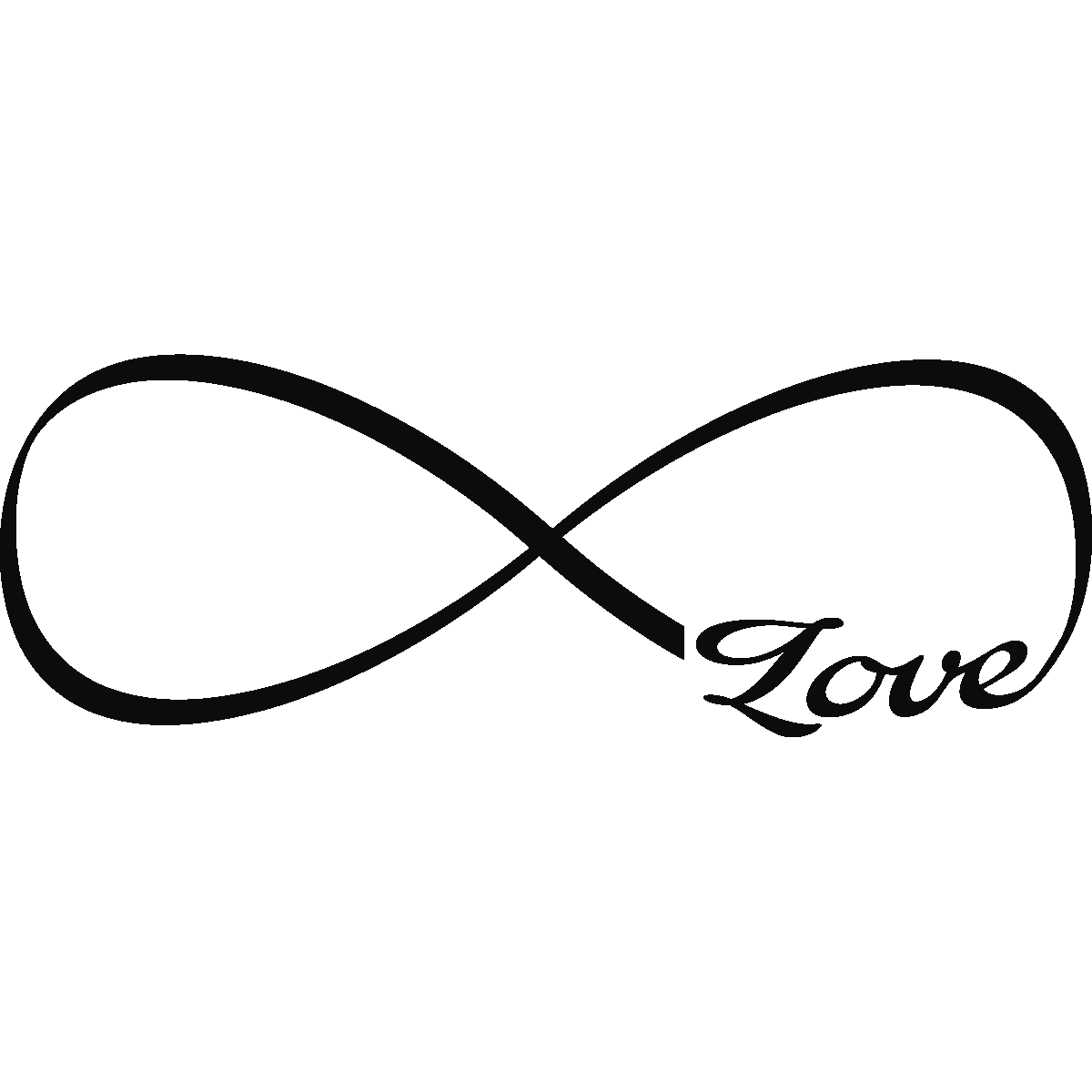 Tattoo Infinity Wall Sticker Decal Love Symbol Clipart