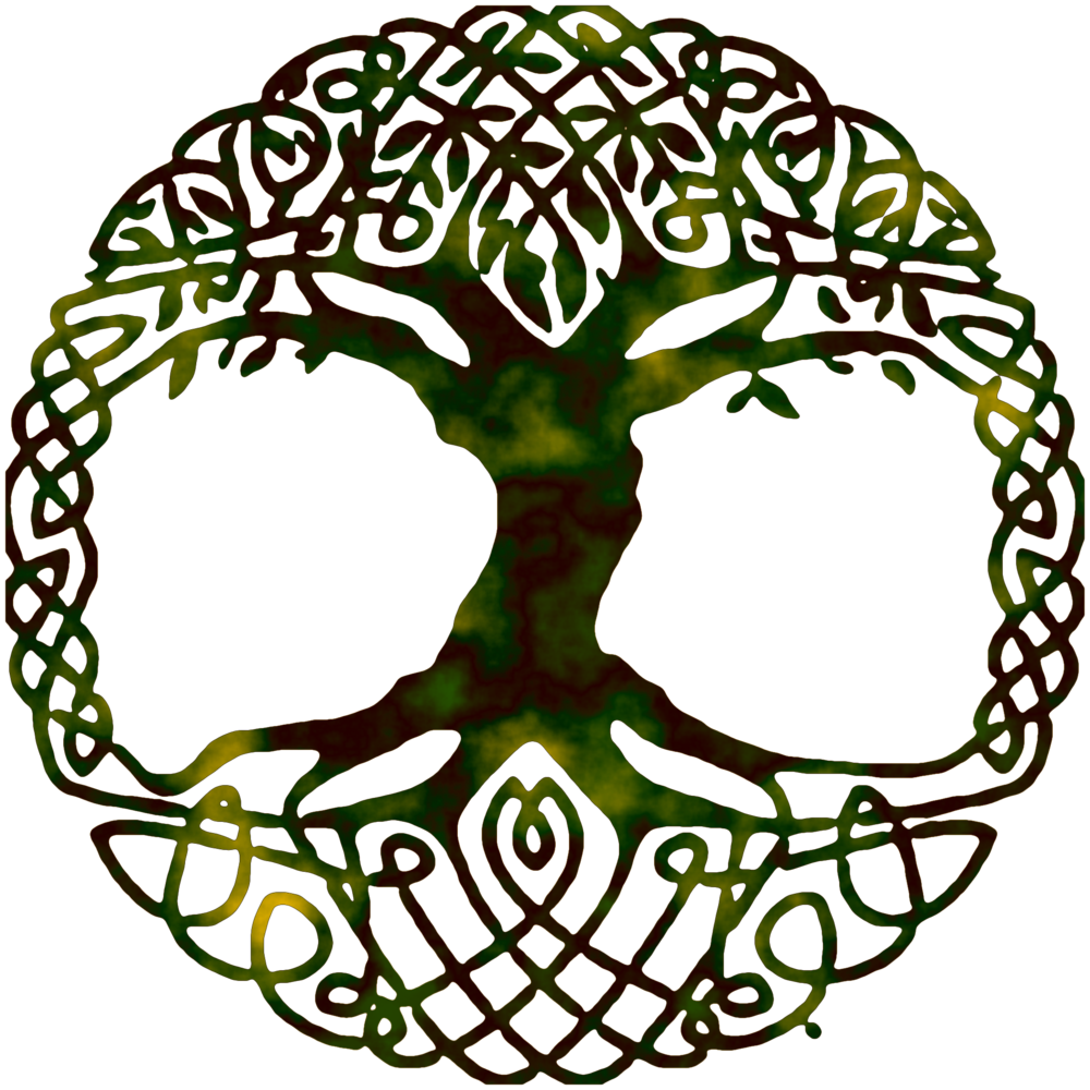 Life Of Symbol Tree Yggdrasil World Gospel Clipart