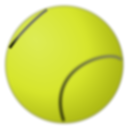 Of Tennis Ball Clipart
